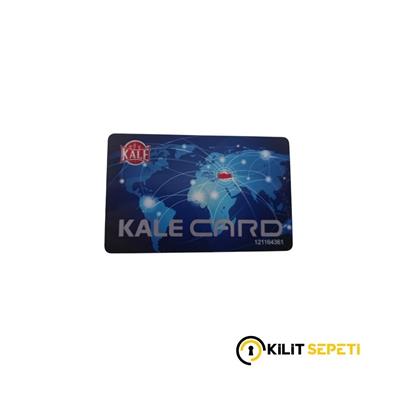 Kale Card Kartlı Kilit Lüks Seri Kullanıcı Kartı