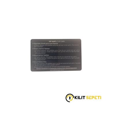 Kale Card Kartlı Kilit Lüks Seri Vip Kartı
