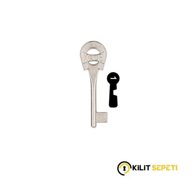 Kale İç Kapı Gömme Kilit Anahtarı Sessiz Seri 1 NO