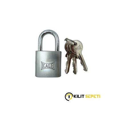 Kale Pirinç Asma Kilit 40 mm Nikel Kaplama KD001/10-640