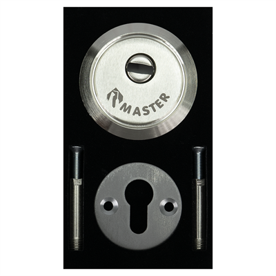 Master M10 Vidalı Yüksek Güvenlikli Çelik Rozet 