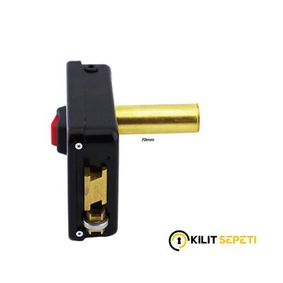 Otomatsan Elektrikli Kapı Kilidi Siyah (70MM)