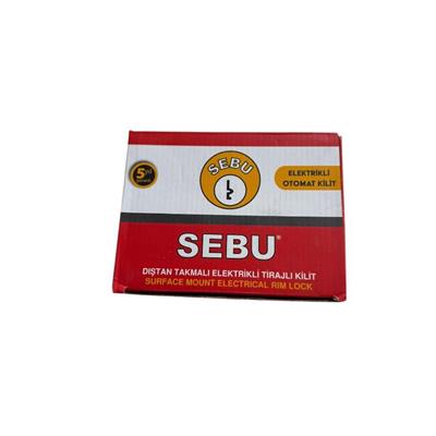 Sebu Dıştan Takma Elektrikli Trajlı Otomat Kilit 70mm