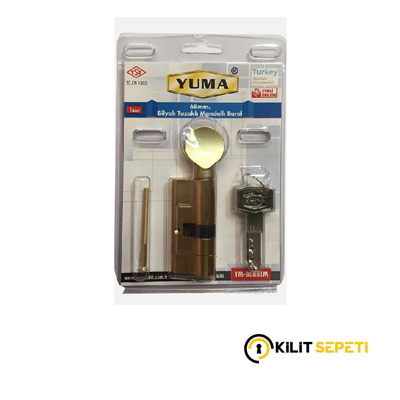 Yuma Bilyalı Tuzaklı Mandallı Barel Sarı 68MM