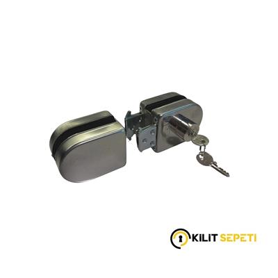 Yuma Çift Kanat Cam Kapı Kilidi YM-745
