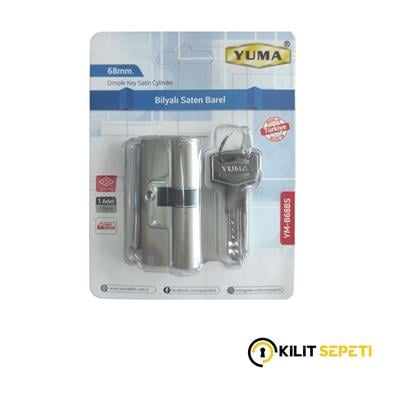 Yuma Pirinç Bilyalı Barel Saten 68MM