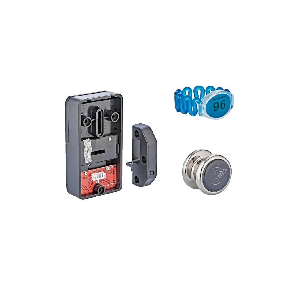  Dijital Şifreli ve Kartlı Dolap Kilidi (Kart) 1,5 V Alkalin Pil