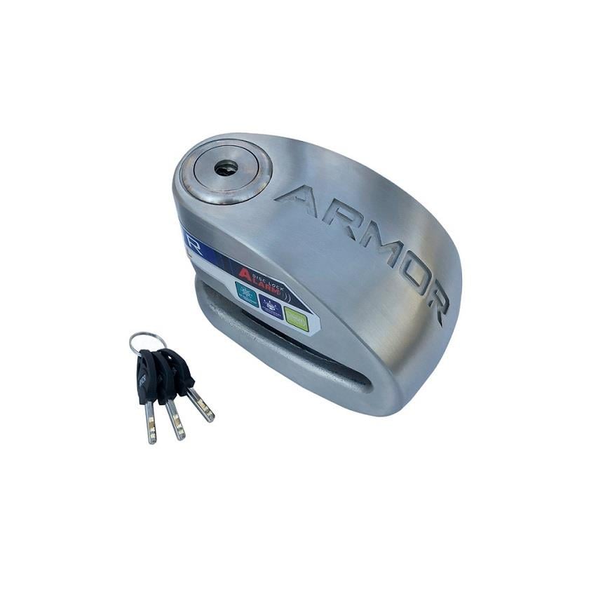Armor 614MVA 14 mm 120 Desibel Alarmlı Motosiklet Disk Kilidi