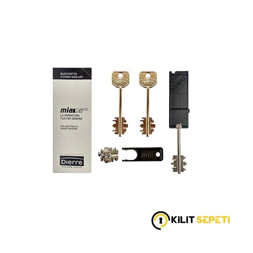 Dierre Mia 92mm 3 Anahtarlı BLO3130