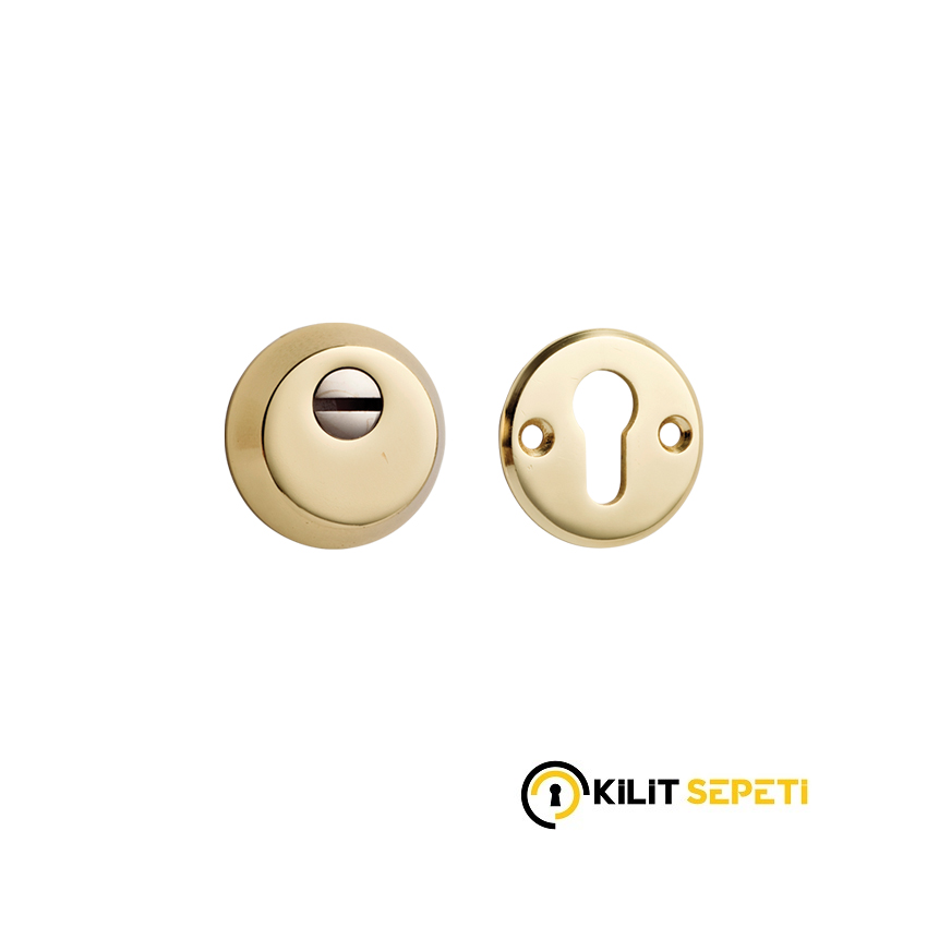 Kale 500 Çelik Kapı Rozeti Sarı