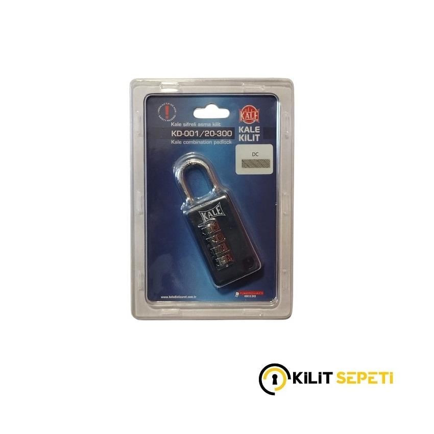 Kale Şifreli Asma Kilit Lacivert 4 Basamaklı KD001/20-300