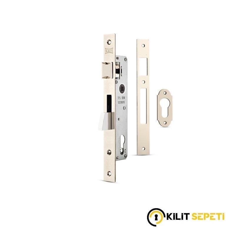 Kale Standart Silindirli Düşme Dilli Dar Kilit NİKEL
