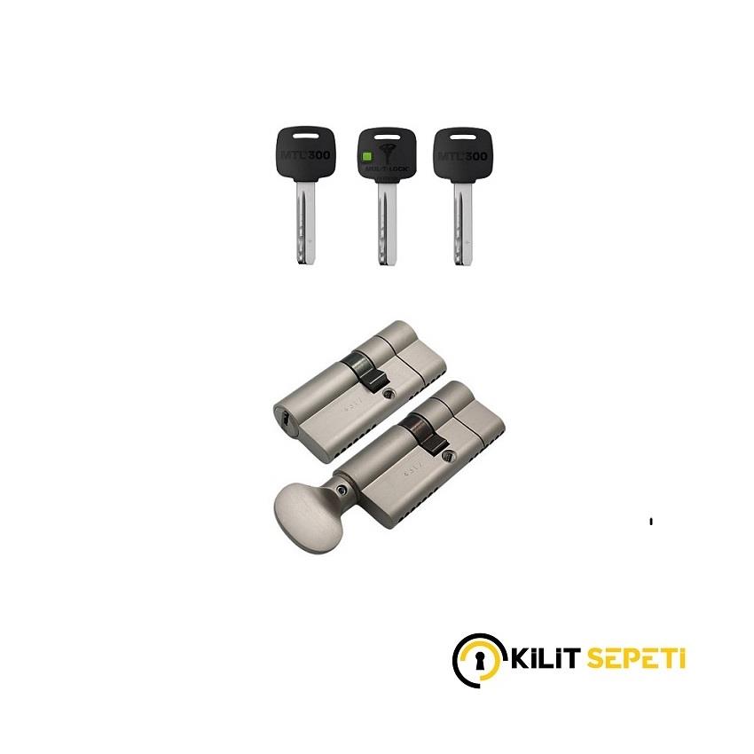 Multlock MTL300 Bilyalı İkiz Barel 69MM 2 Lİ SET