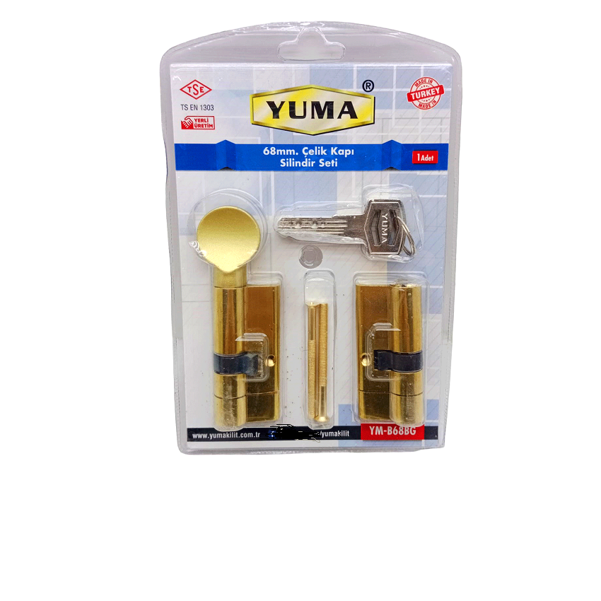 Yuma Bilyalı Tuzaklı Barel Sarı 68MM