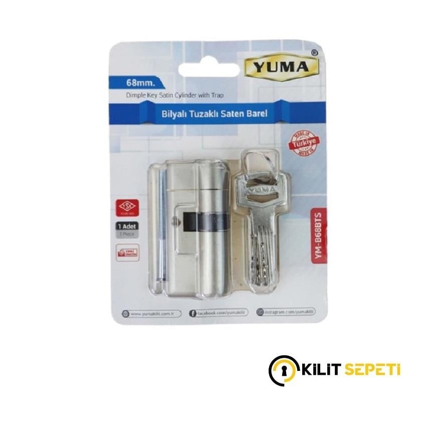 Yuma Pirinç Bilyalı Tuzaklı Barel Saten 68MM