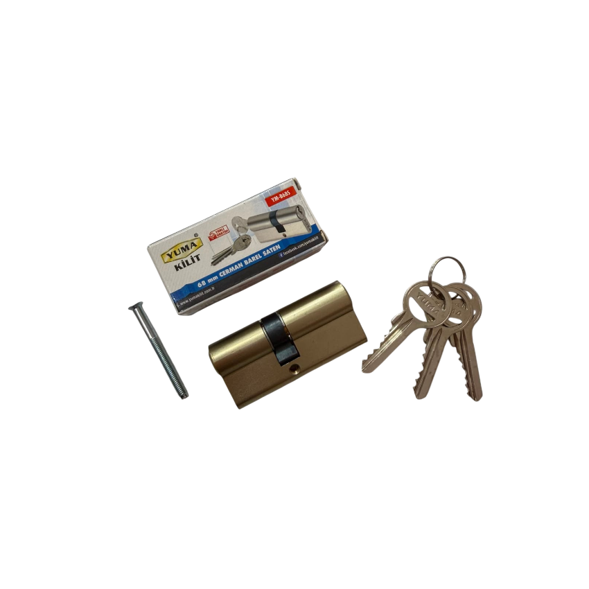 Yuma Pirinç Cerman Barel Saten 68MM