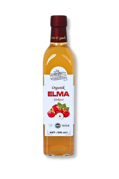 Bayrak Çiftliği Organik Elma Sirkesi 500 ML / Şişe