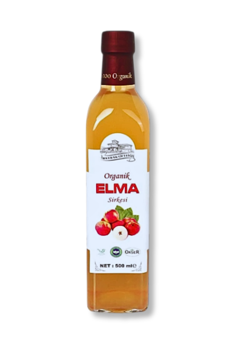 Bayrak Çiftliği Organik Elma Sirkesi 500 ML / Şişe