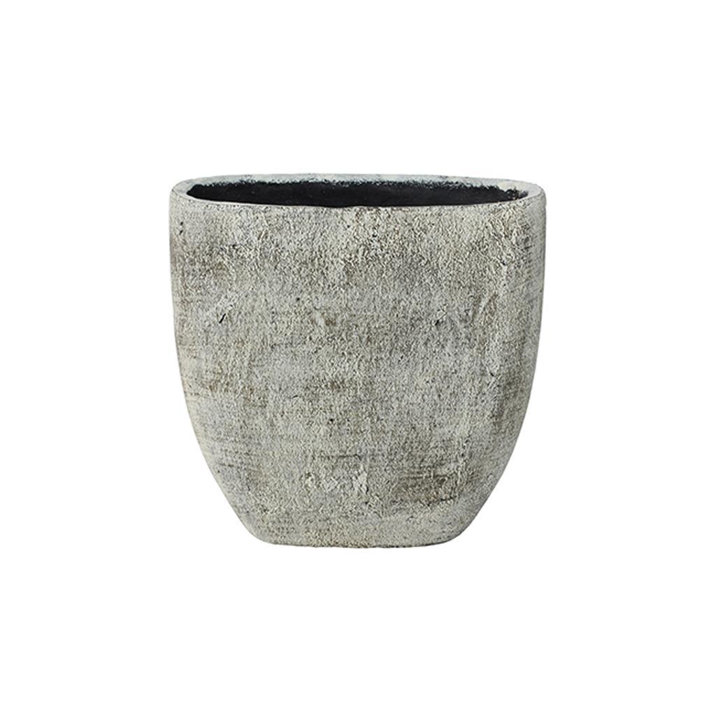 Anne Beyaz Seramik Saksı 32*14*30cm
