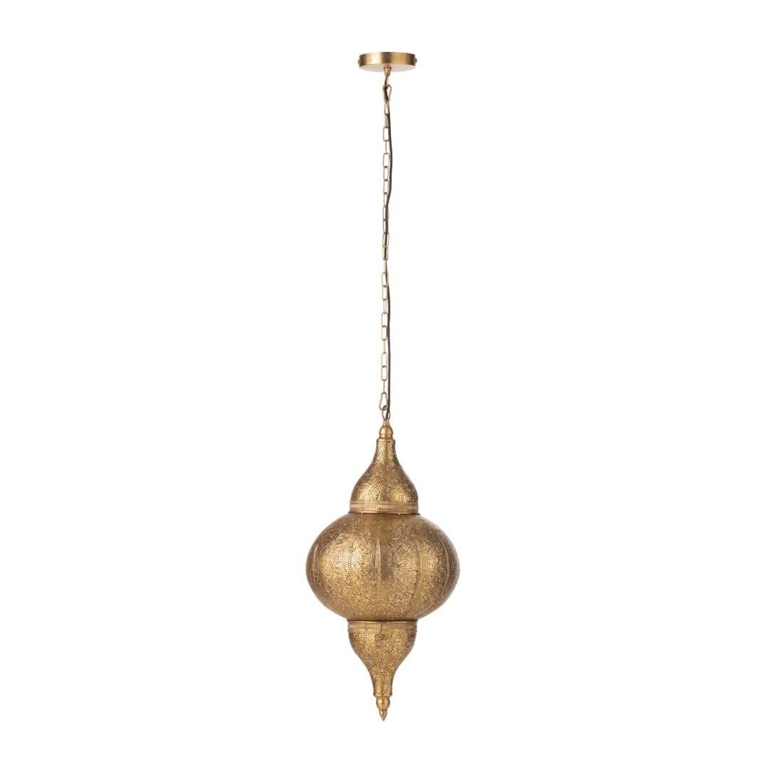 Gold Bore Metal Avize