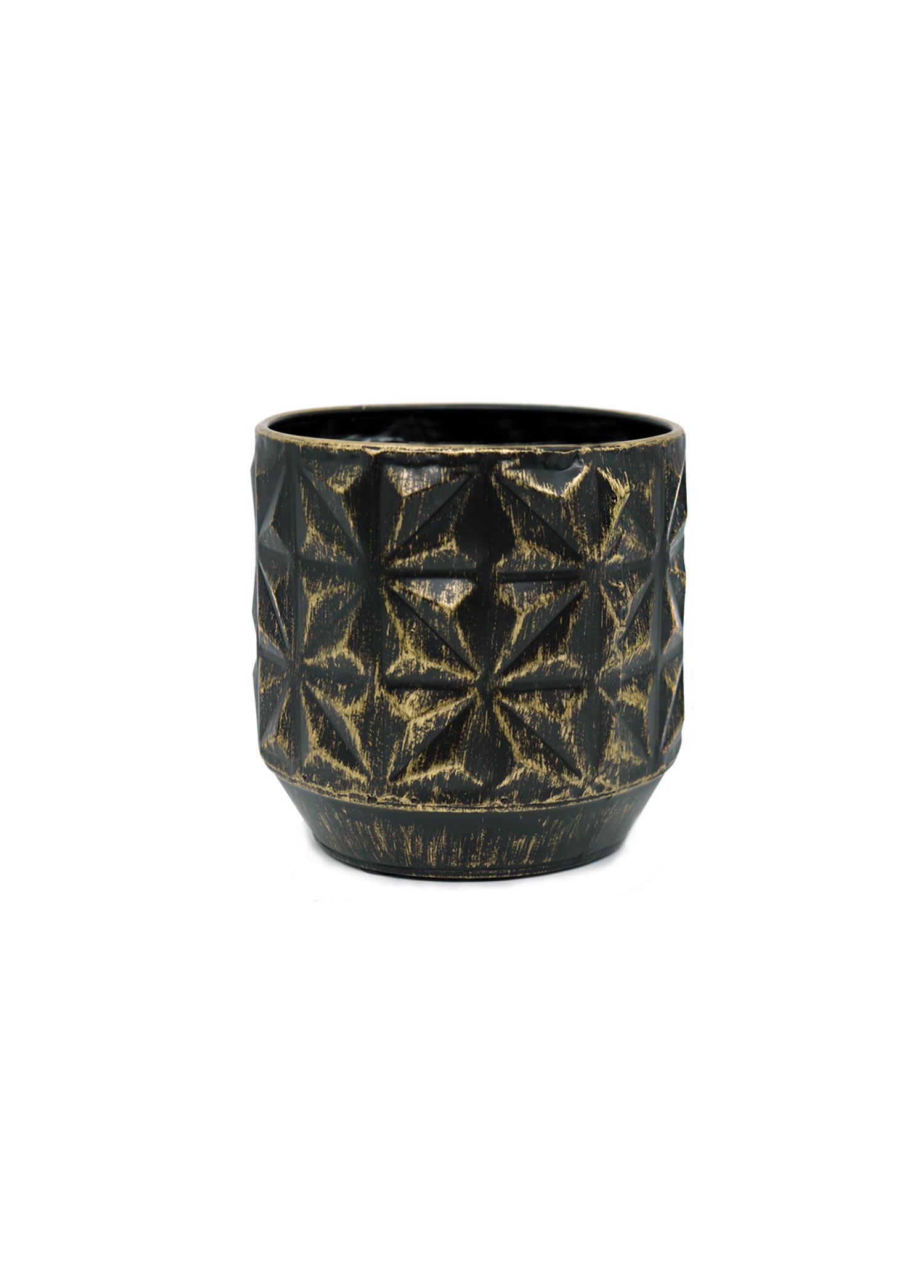 Linske Metal Saksı 13x13 cm