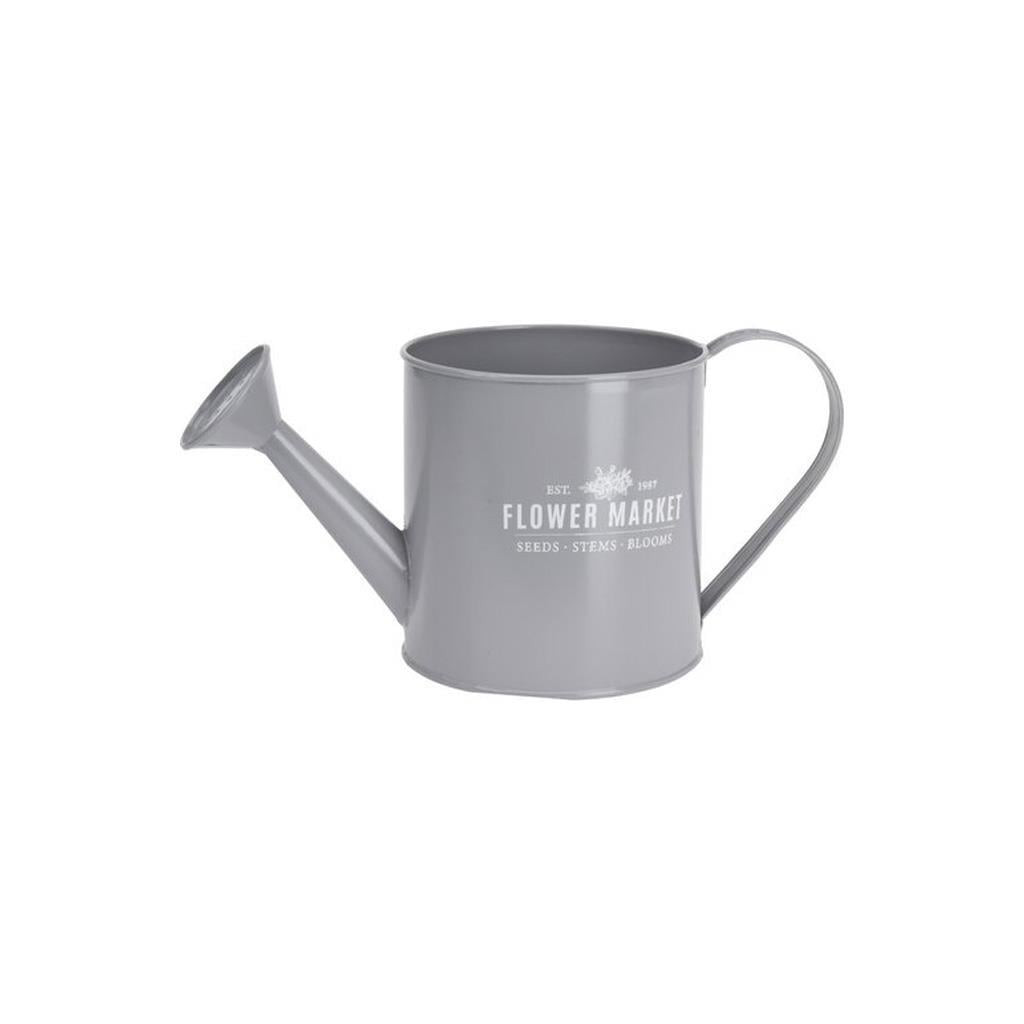 Sulama Kabı Gri Metal 13*13cm