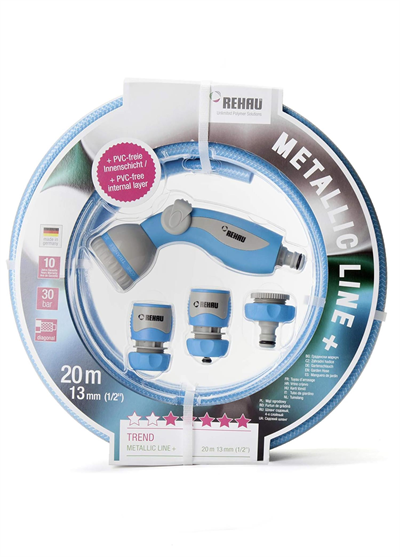Cool Touch Metallic Line Hortum Seti 20m 1/2