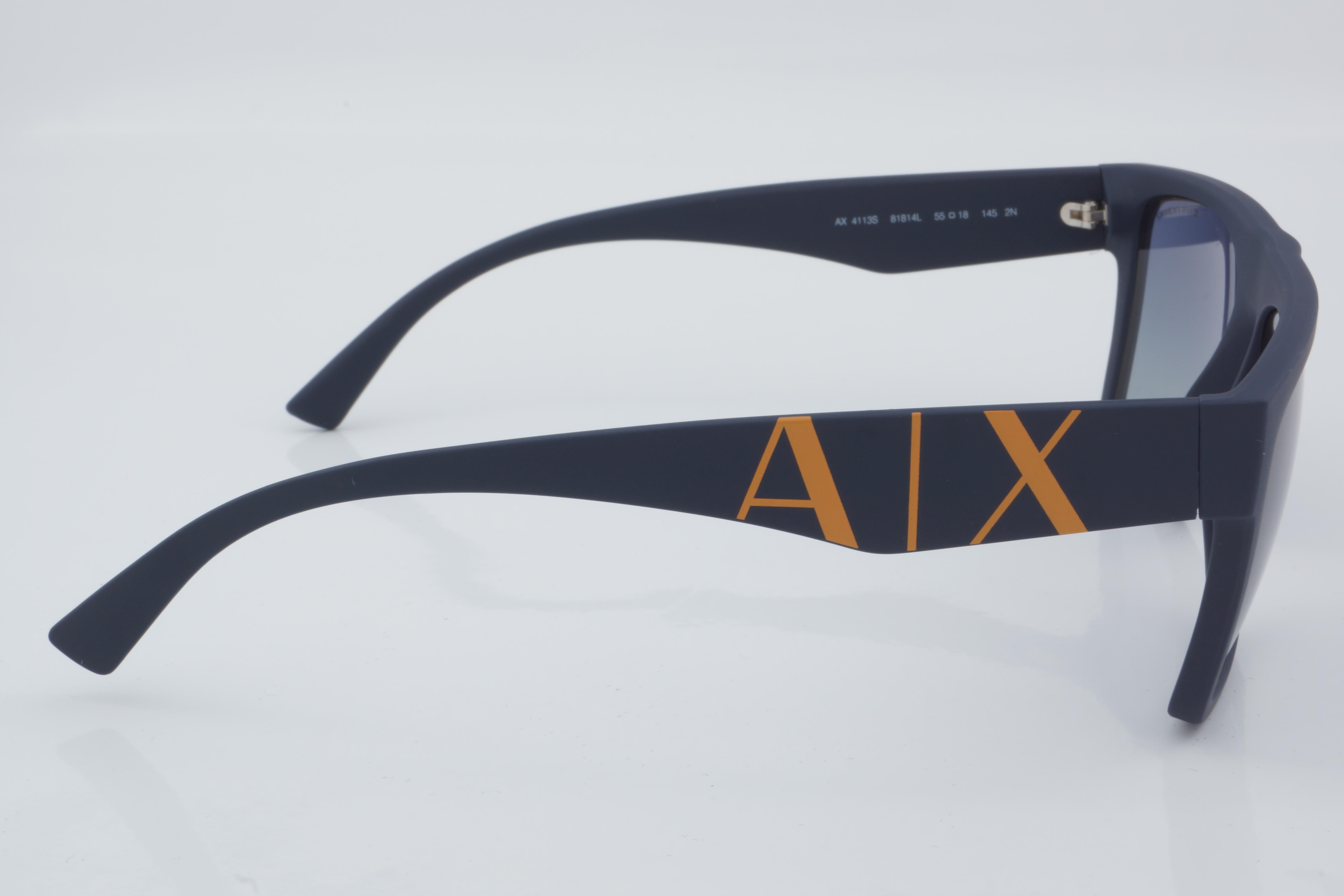 Armani Exchange AX 4113S 81814L 55 - 01 Güneş Gözlüğü