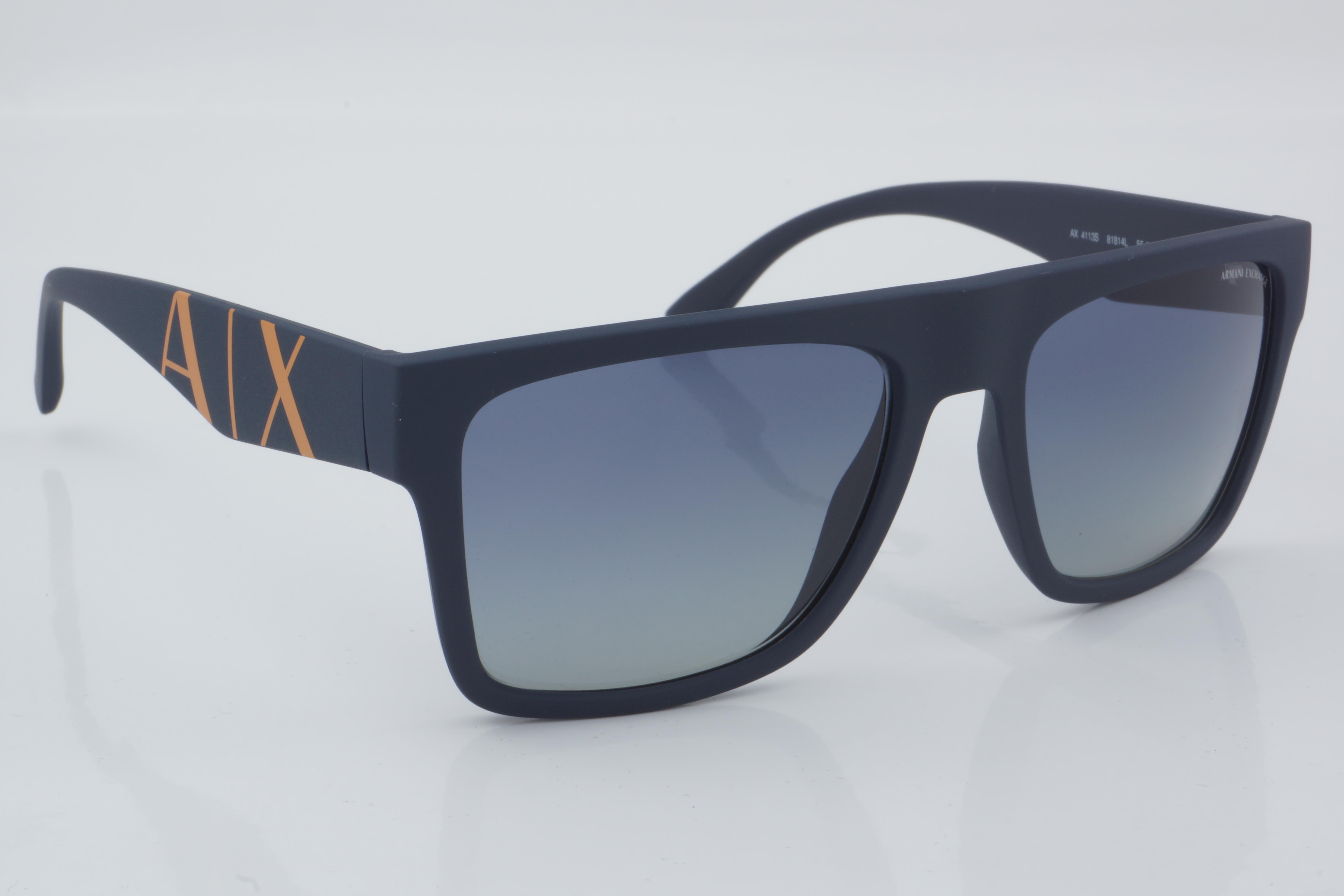 Armani Exchange AX 4113S 81814L 55 - 01 Güneş Gözlüğü