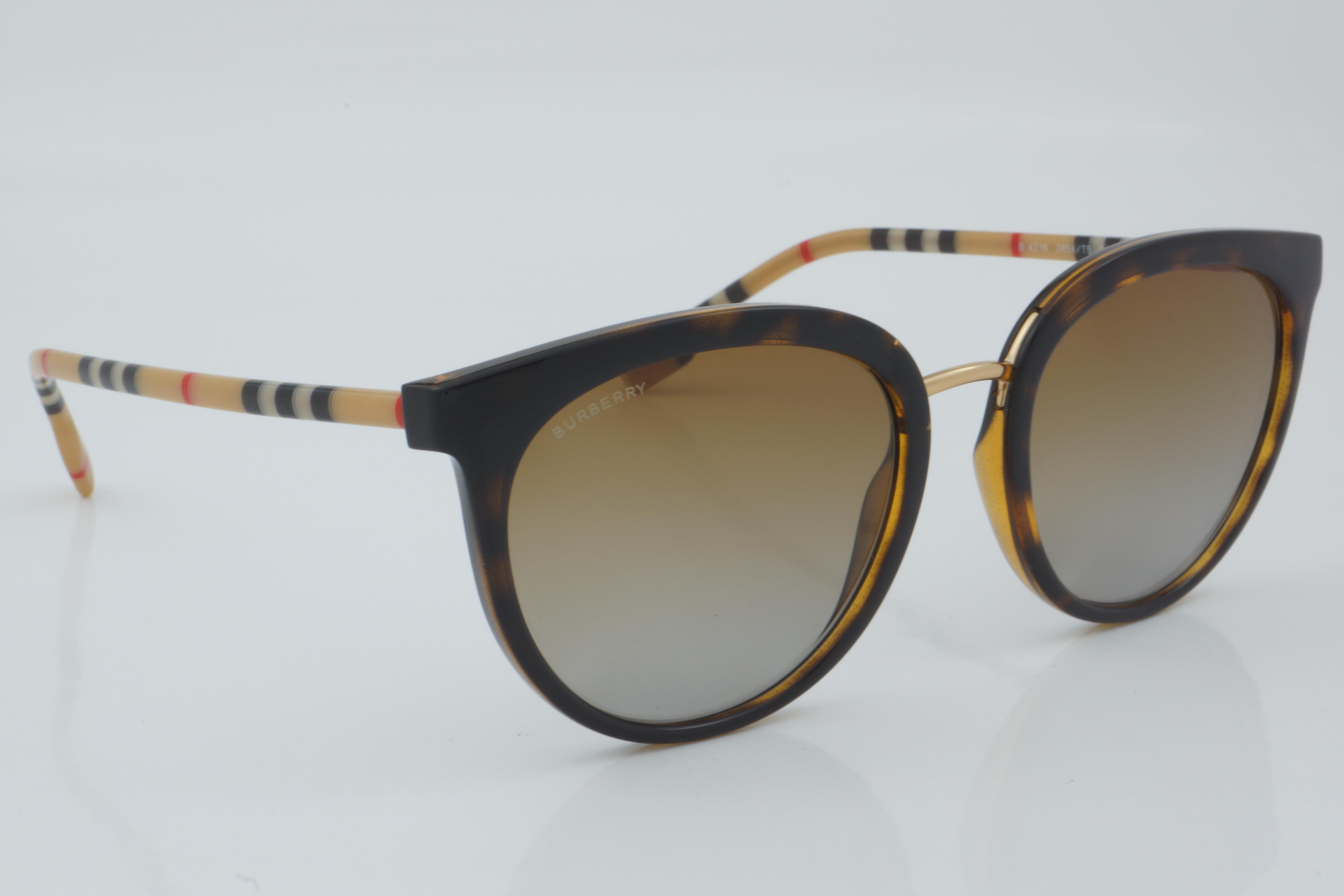 Burberry BE 4316 3854/T5 54 - 01 Güneş Gözlüğü