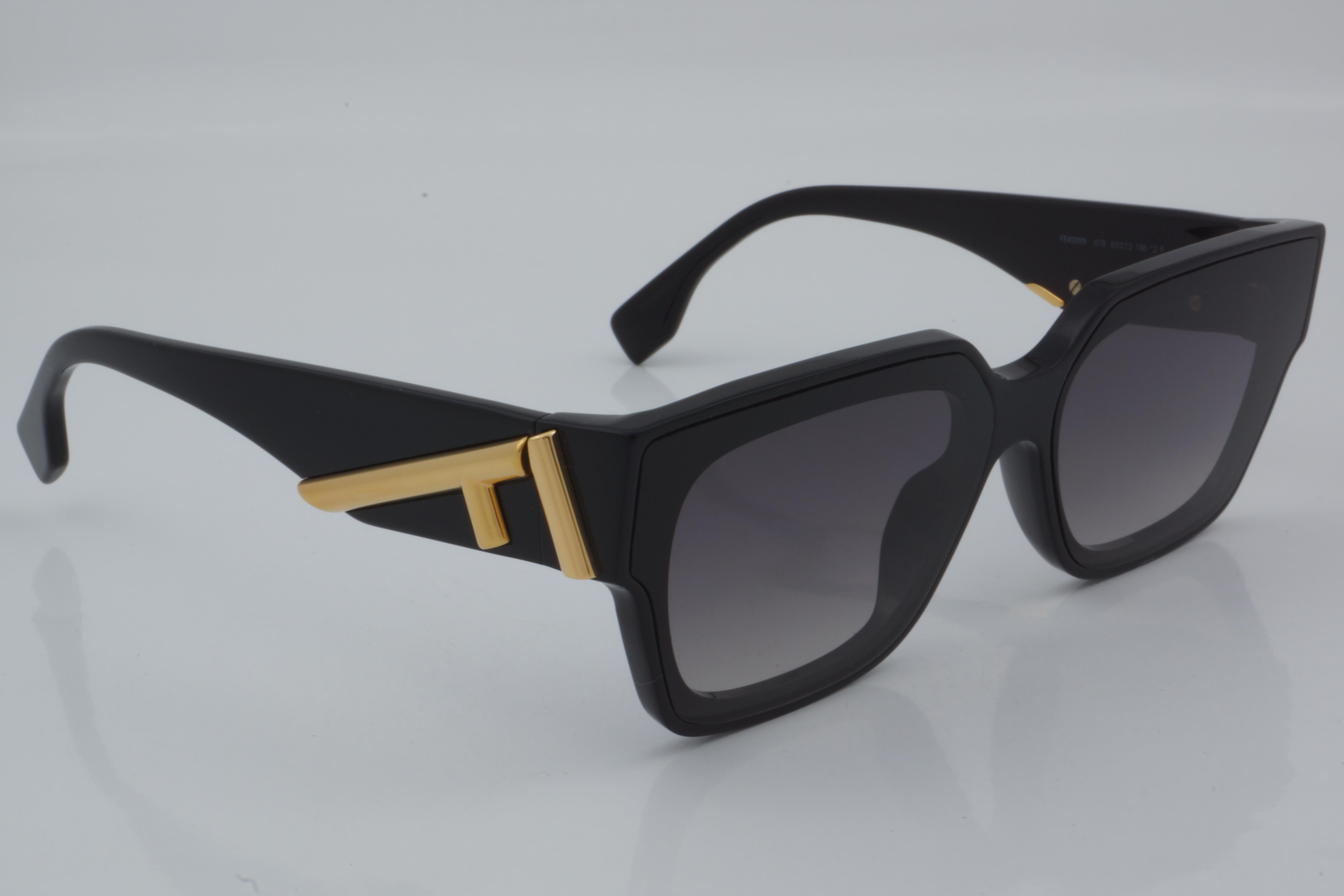Fendi FE 40099I 01B 63 - 01 Güneş Gözlüğü