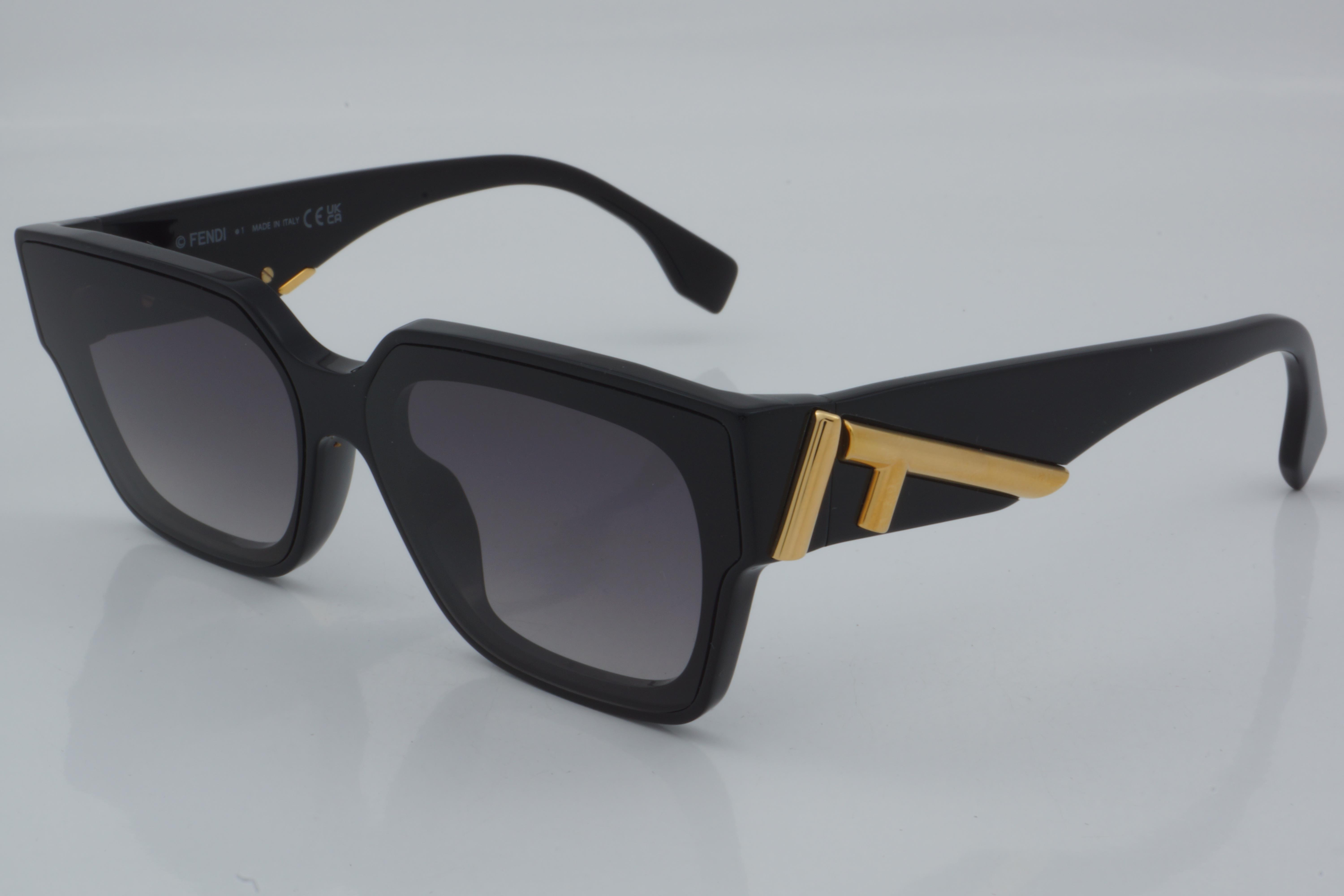 Fendi FE 40099I 01B 63 - 01 Güneş Gözlüğü