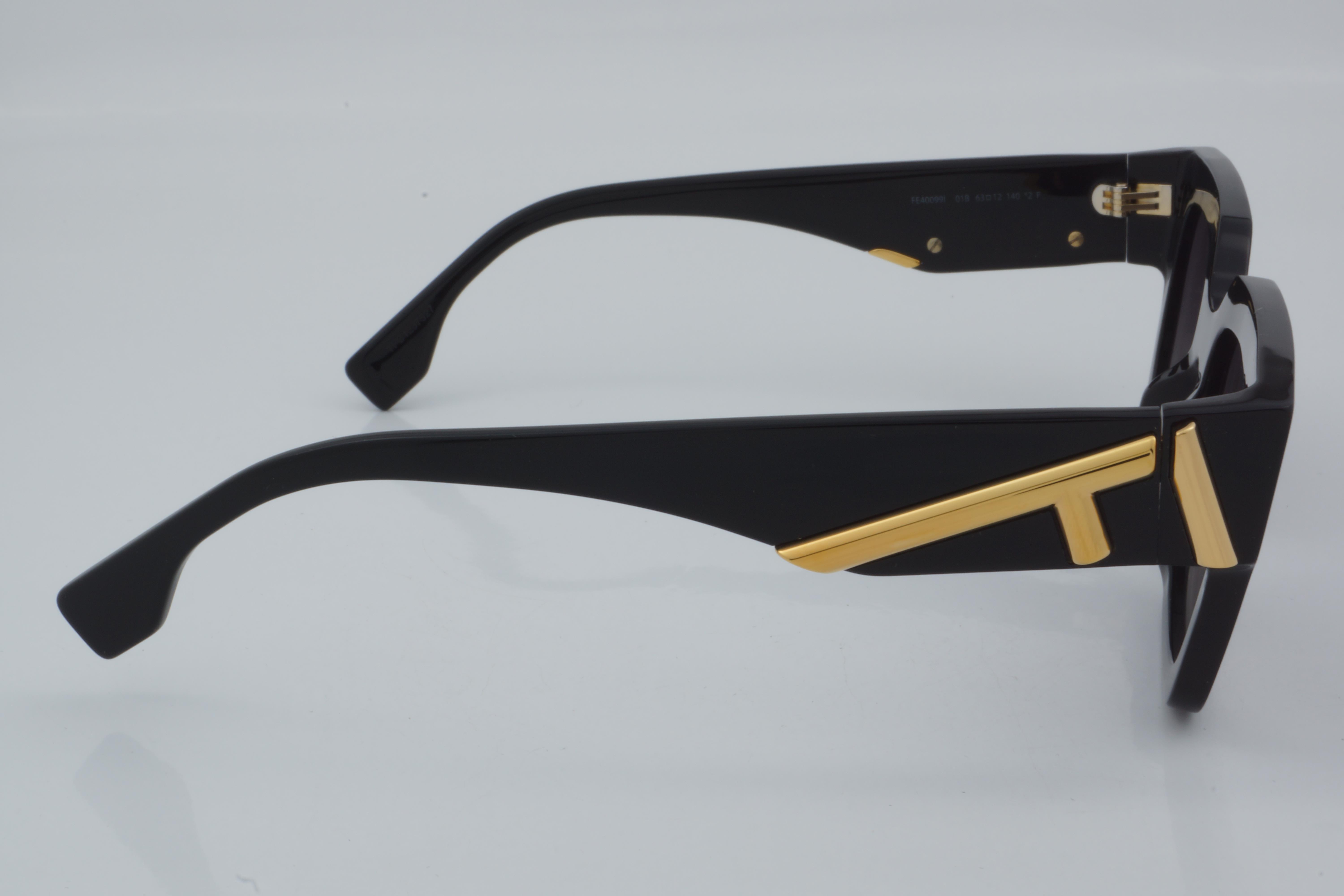 Fendi FE 40099I 01B 63 - 01 Güneş Gözlüğü