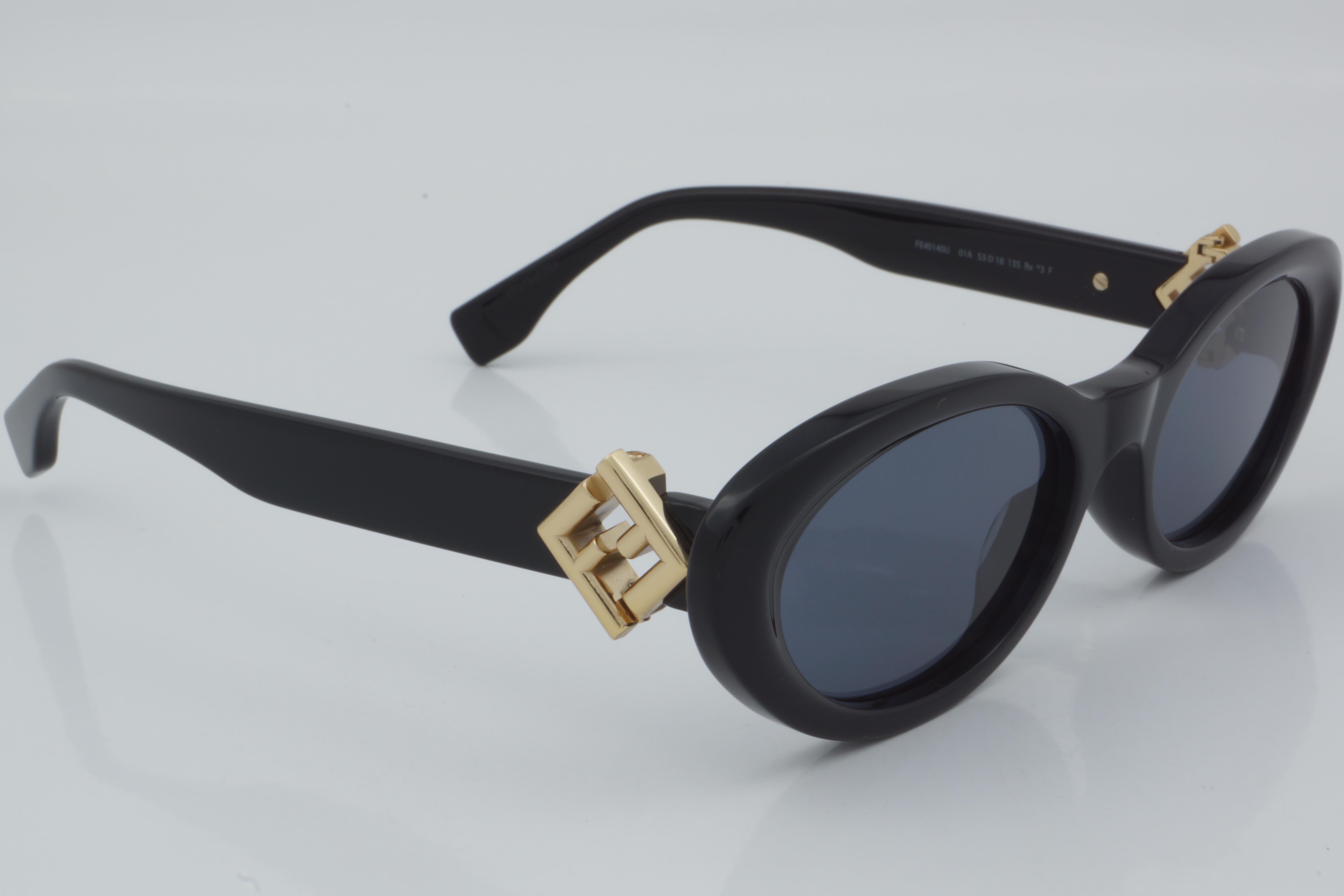 Fendi FE 40140U 01A 53 - 01 Güneş Gözlüğü