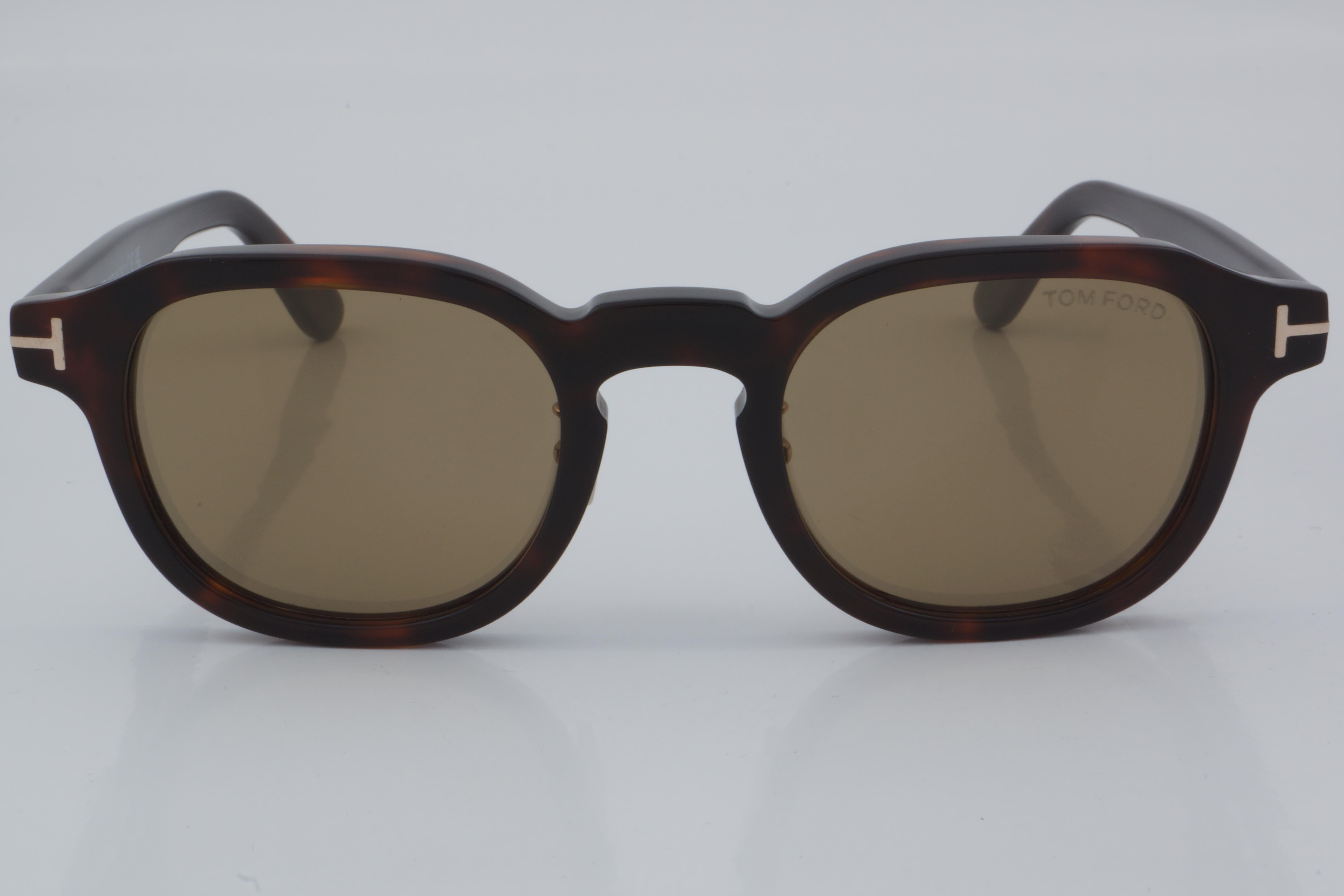 Tom Ford TF 1230-D 52E 50 - 01 Güneş Gözlüğü