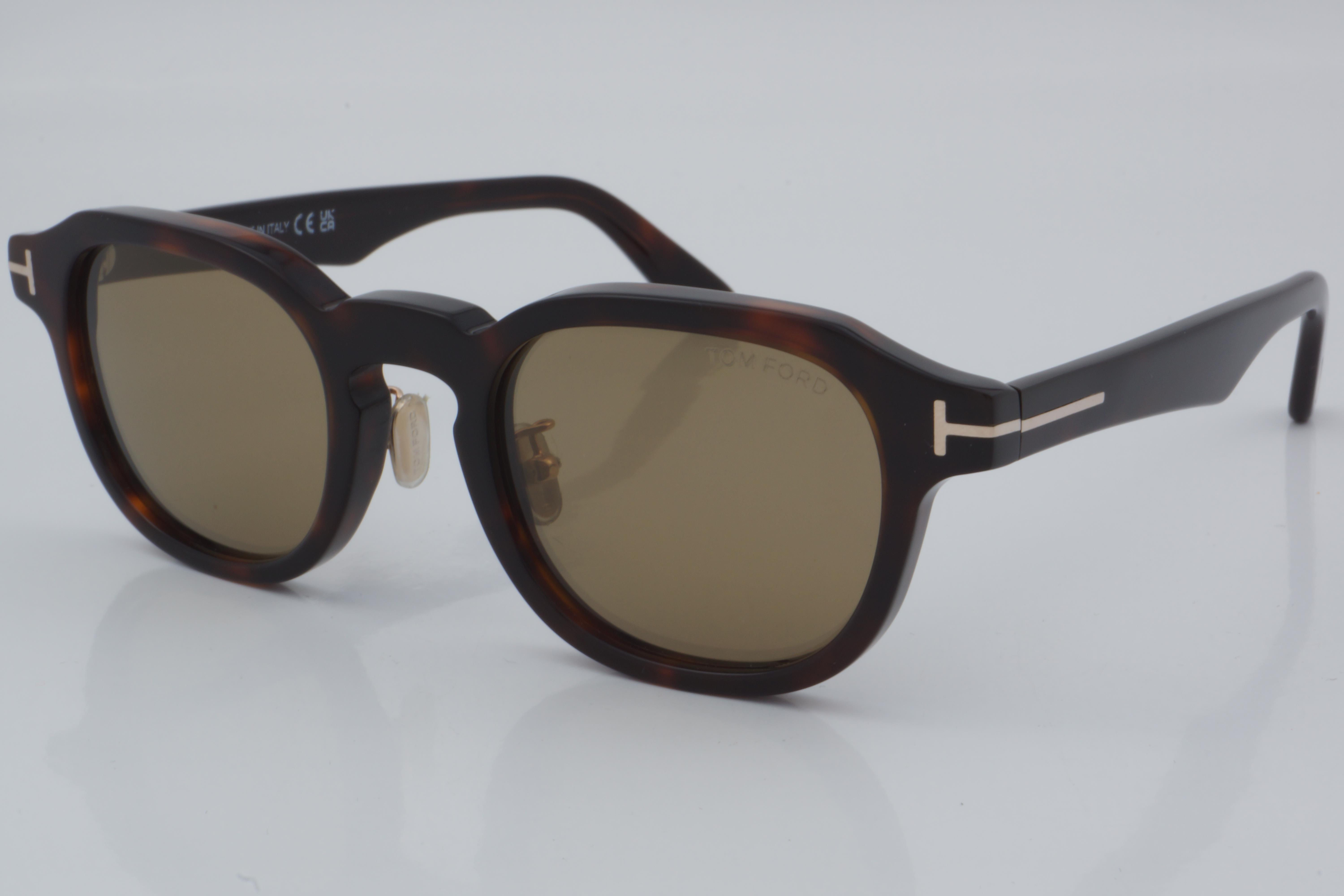 Tom Ford TF 1230-D 52E 50 - 01 Güneş Gözlüğü