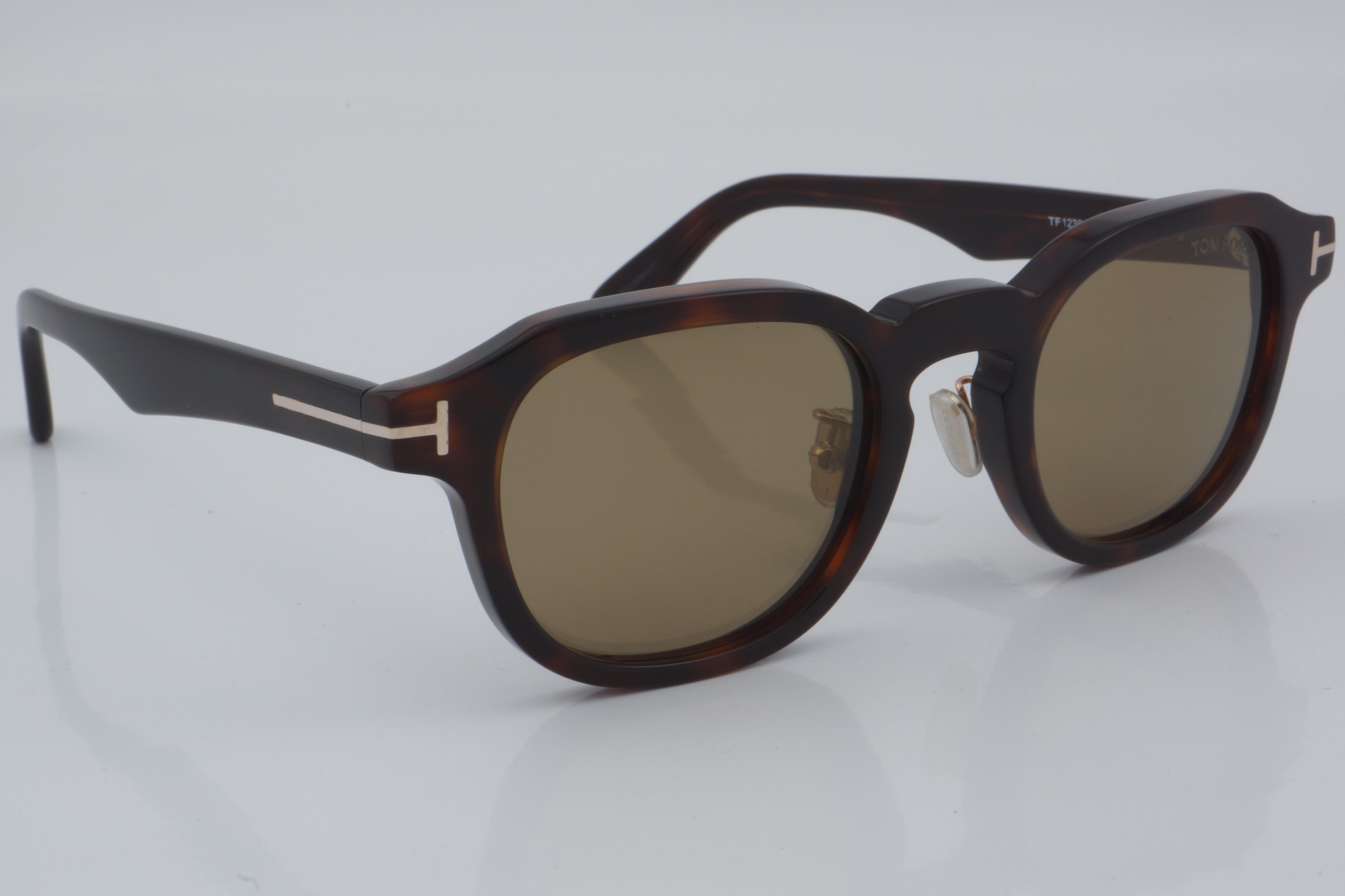 Tom Ford TF 1230-D 52E 50 - 01 Güneş Gözlüğü