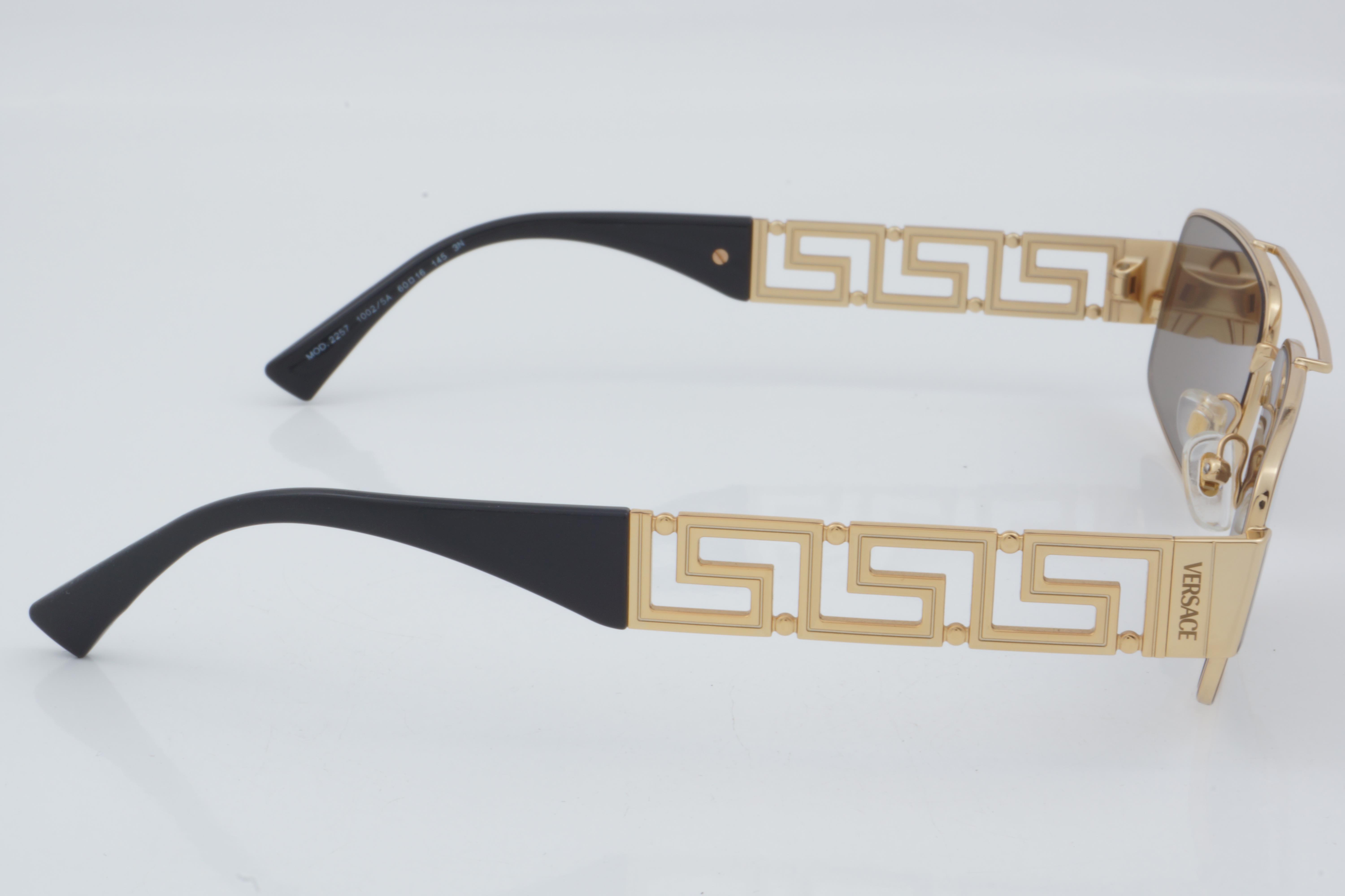 Versace VE 2257 1002/5A 60 - 01 Güneş Gözlüğü