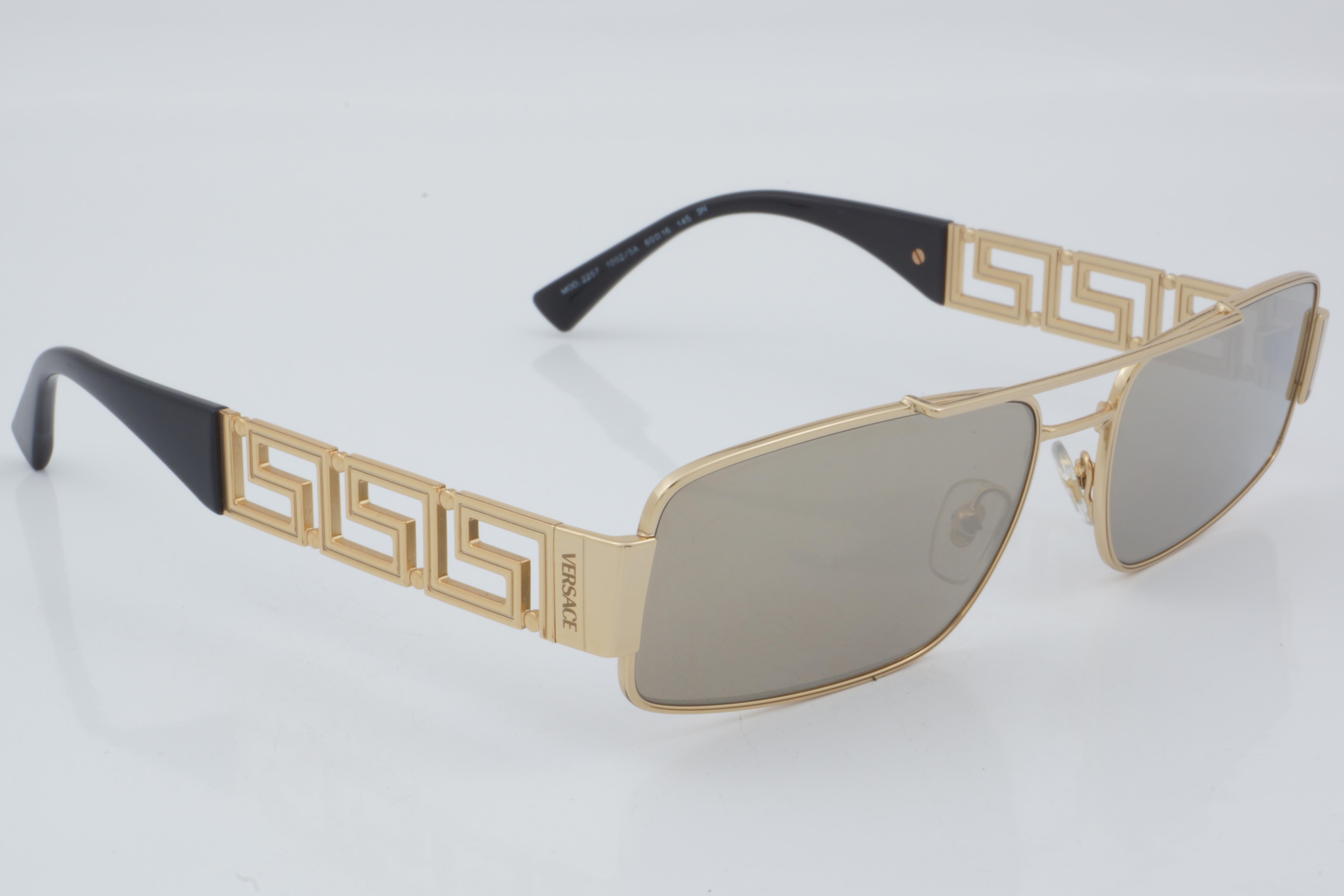 Versace VE 2257 1002/5A 60 - 01 Güneş Gözlüğü