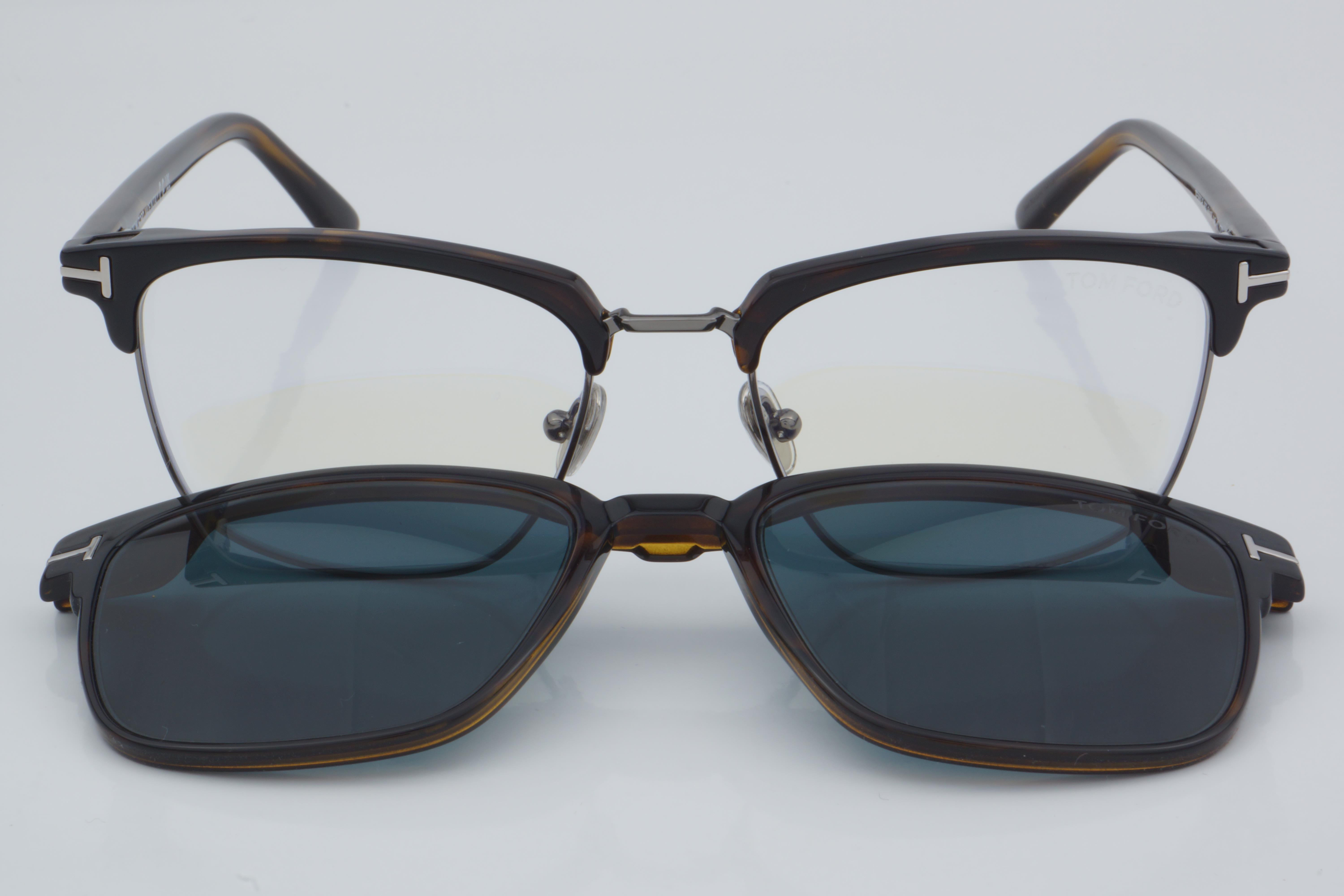 TOM FORD OPTİK KLİPSLİ TF 5683-B 052 54 - 02 Mavi Işık Koruma