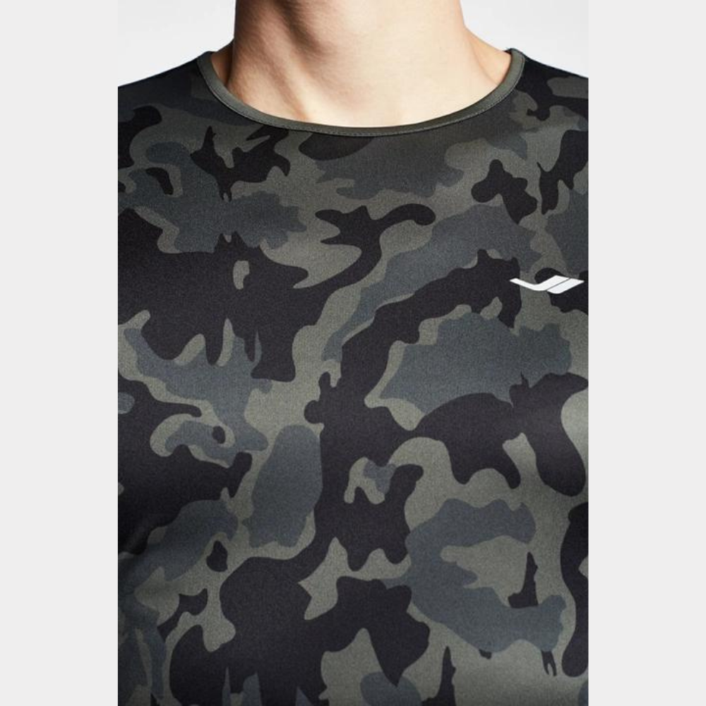 Haki Erkek Kısa Kollu T-Shirt 
