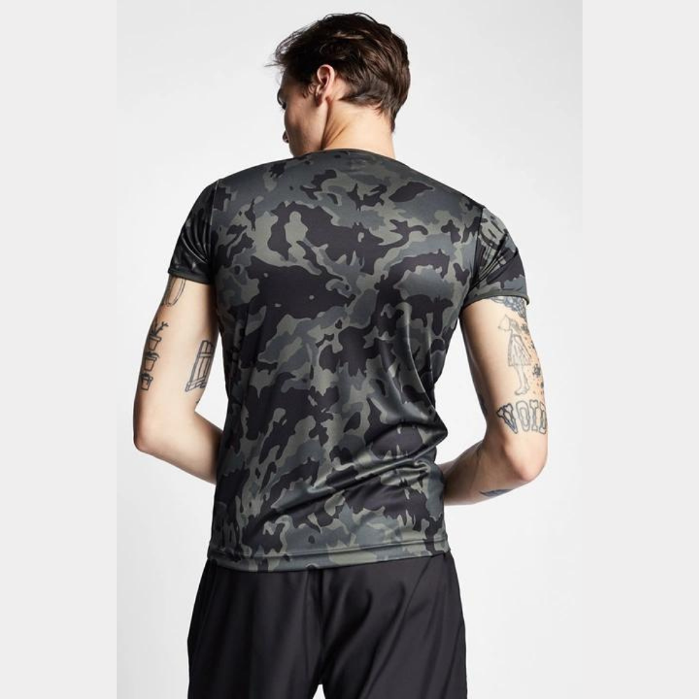 Haki Erkek Kısa Kollu T-Shirt 