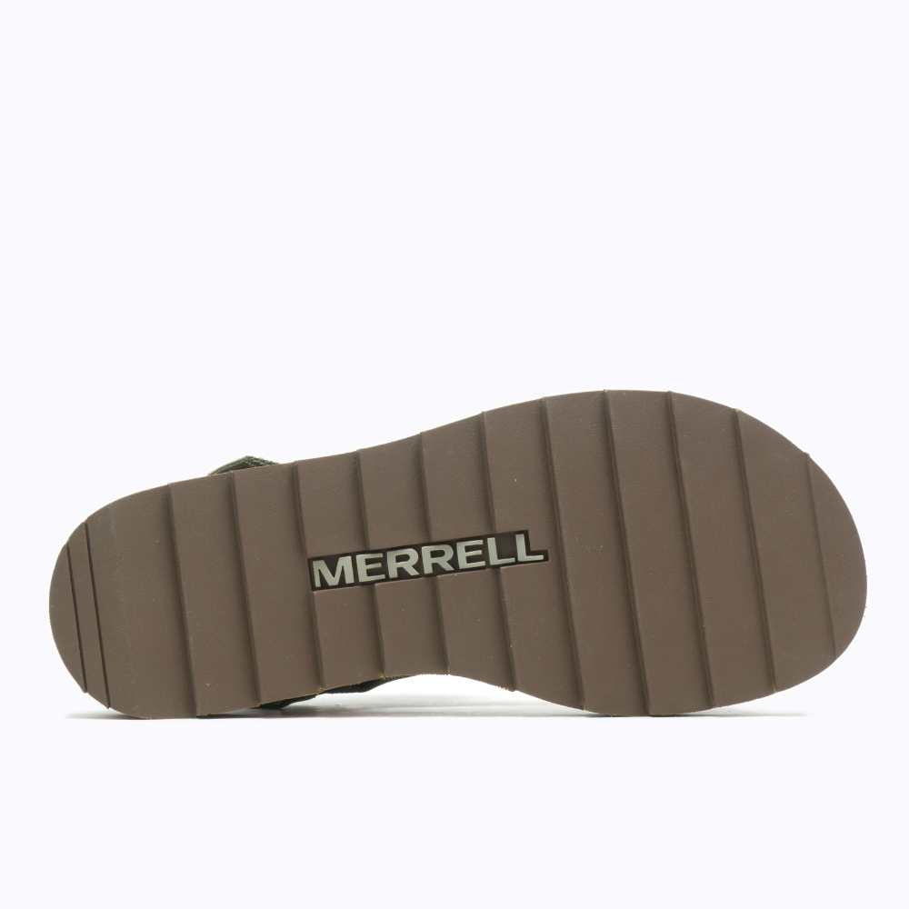 Merrell Alpine Starp Erkek Sandalet - Yeşil