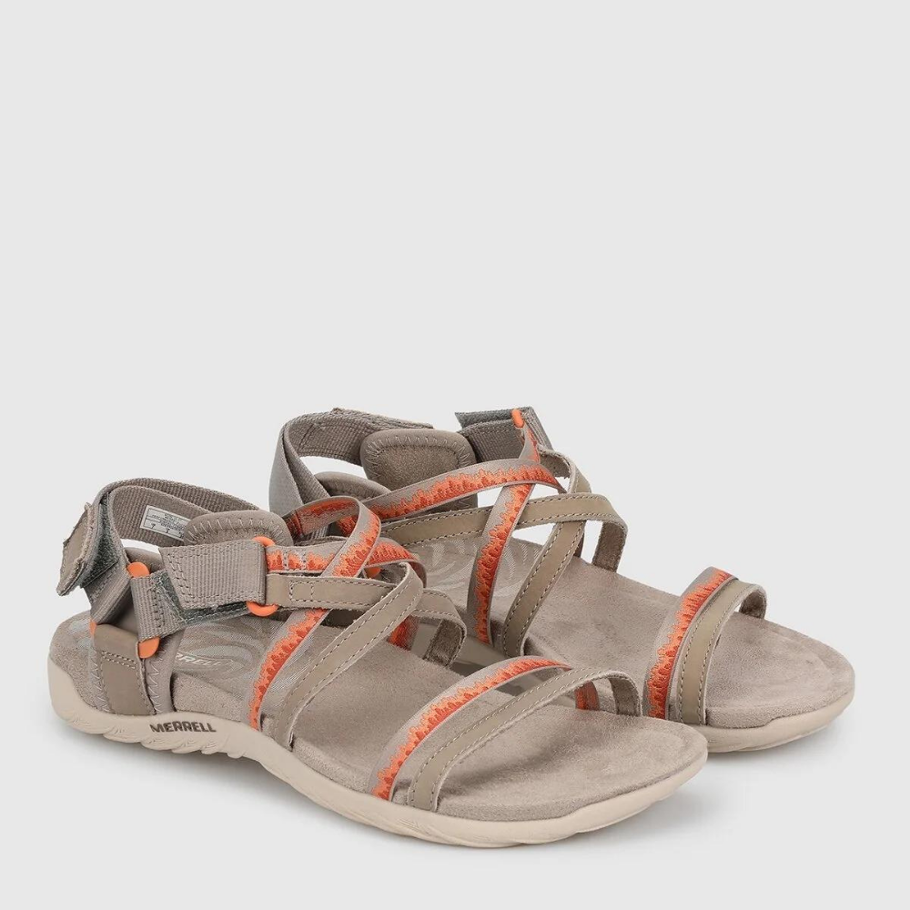 Merrell Terran 3 Cush Lattice Bej Kadın Sandalet