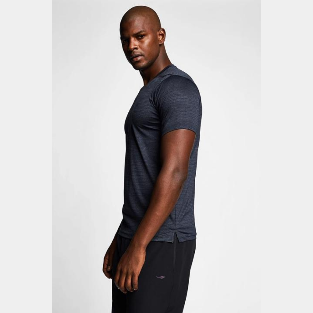 Siyah Erkek Kısa Kollu T-Shirt