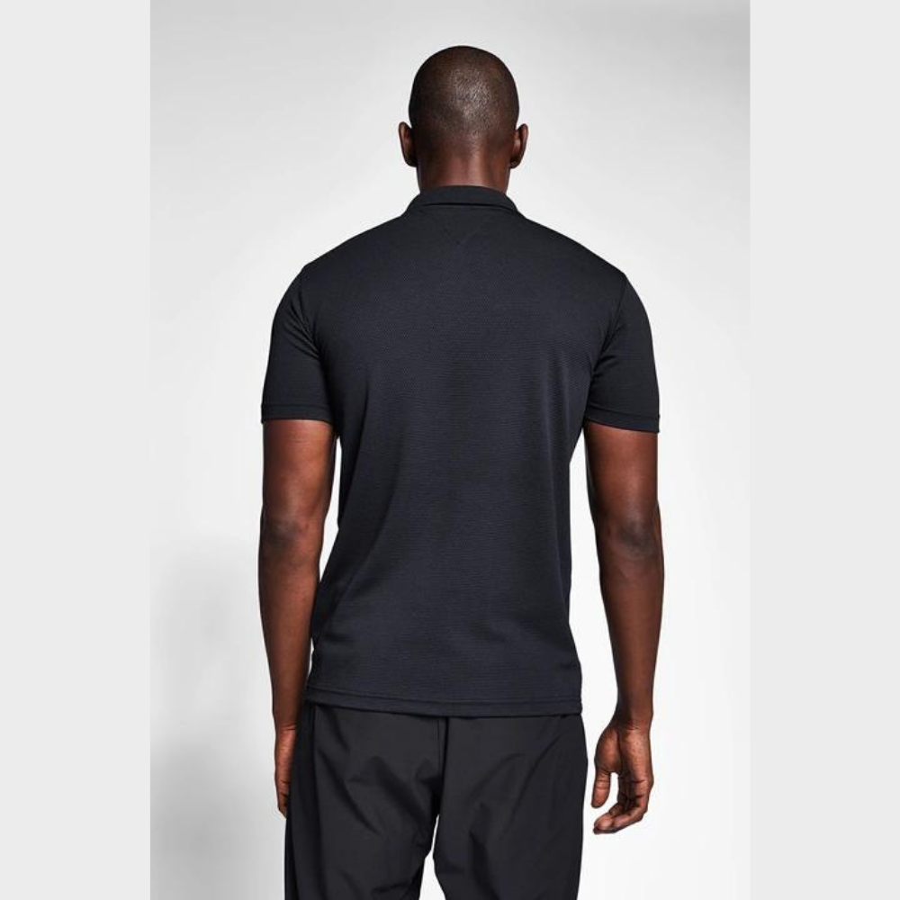 Siyah Erkek Polo Yaka T-Shirt 