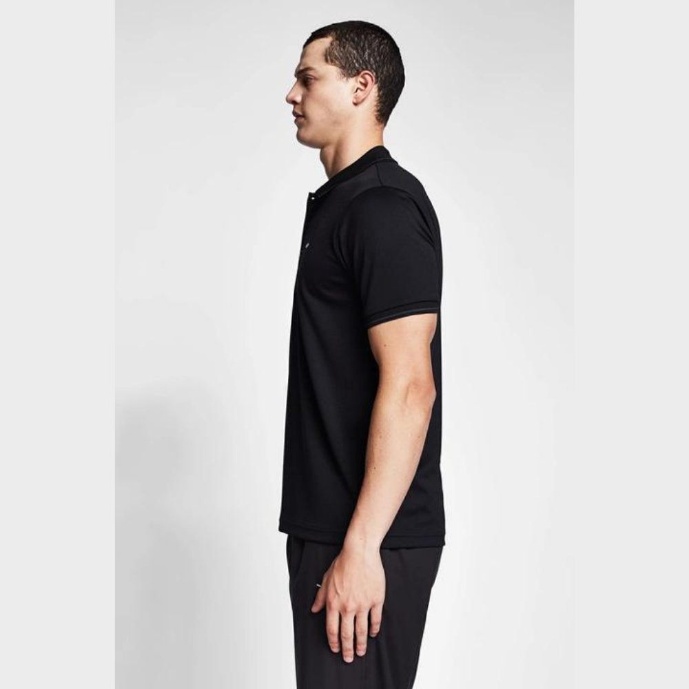 Siyah Erkek Polo Yaka T-Shirt 