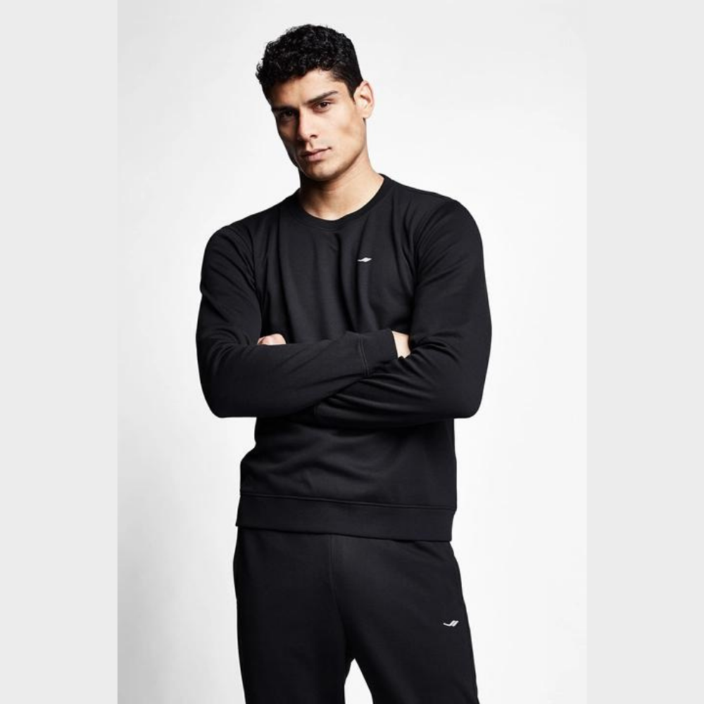 Siyah Erkek Sweatshirt