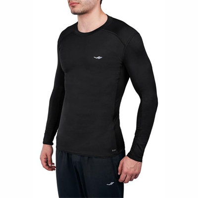  Siyah Erkek Pro Uzun Kollu T-Shirt