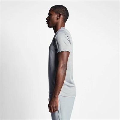 Erkek Kısa Kollu T-Shirt - Gri